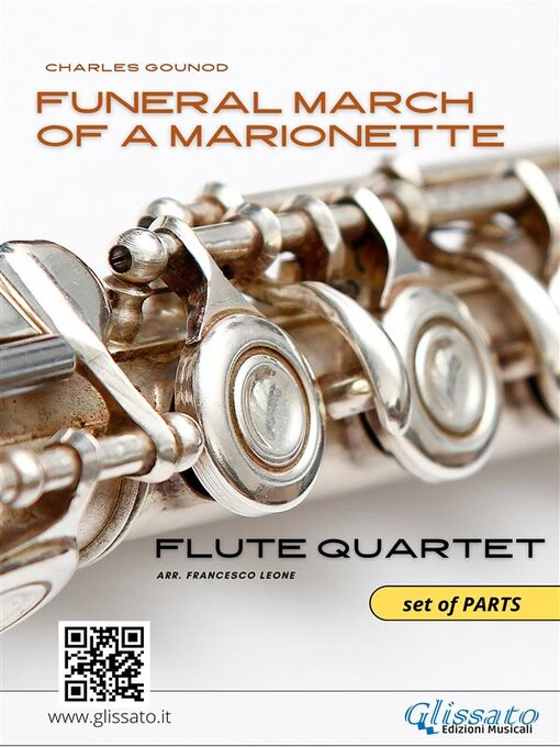 Title details for Flute Quartet sheet music--Funeral march of a Marionette (set of parts) by Charles Gounod - Available